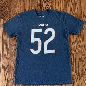 Korked Chicago Bears Khalil Mack Gruden #52 T-Shirt - Size M